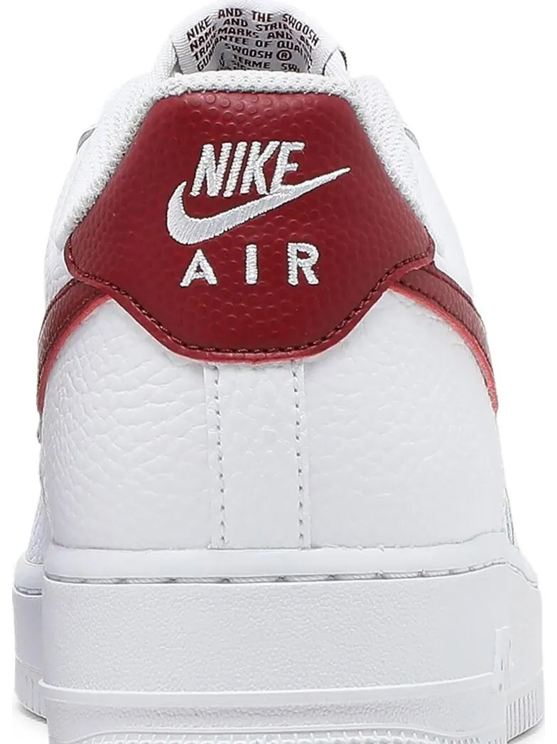 Кроссовки Nike Air Force 1 Low 'White Team Red' — изображение 7 из 8, белый