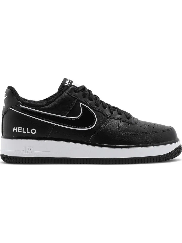 Кроссовки Nike Urbanstar x Air Force 1 '07 LX 'HELLO Pack - Black' — изображение 1 из 8, черный