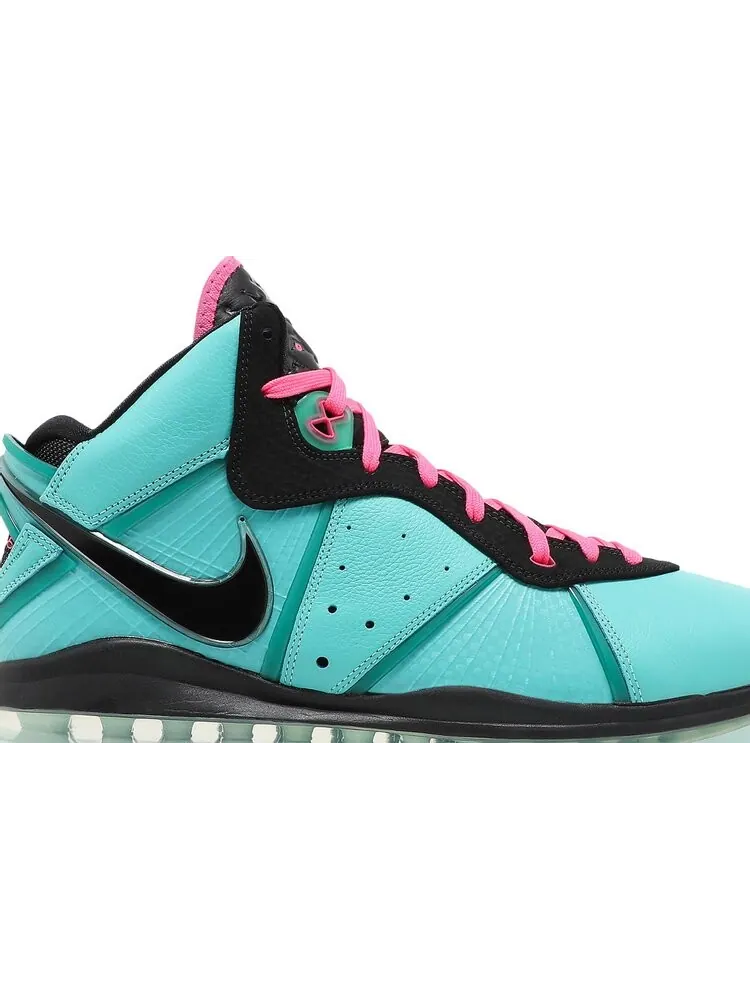 Кроссовки Nike LeBron 8 Retro 'South Beach' 2021 — изображение 2 из 10, бирюзовый