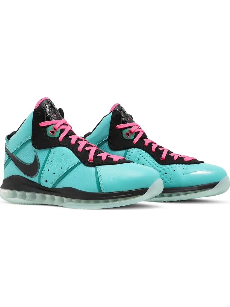 Кроссовки Nike LeBron 8 Retro 'South Beach' 2021 — изображение 8 из 10, бирюзовый