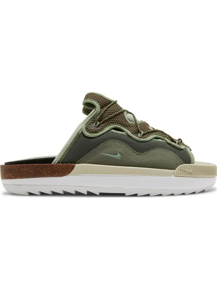 Сандалии Nike Offline 2.0 Slip-On 'Medium Olive' — изображение 1 из 8, зеленый