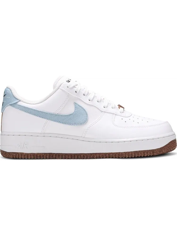 Кроссовки Nike Air Force 1 '07 LV8 'Indigo' — изображение 1 из 8, белый