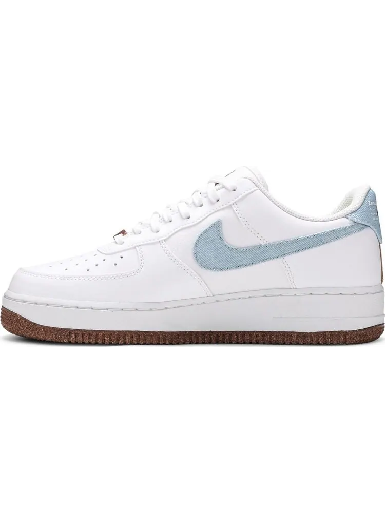Кроссовки Nike Air Force 1 '07 LV8 'Indigo' — изображение 3 из 8, белый