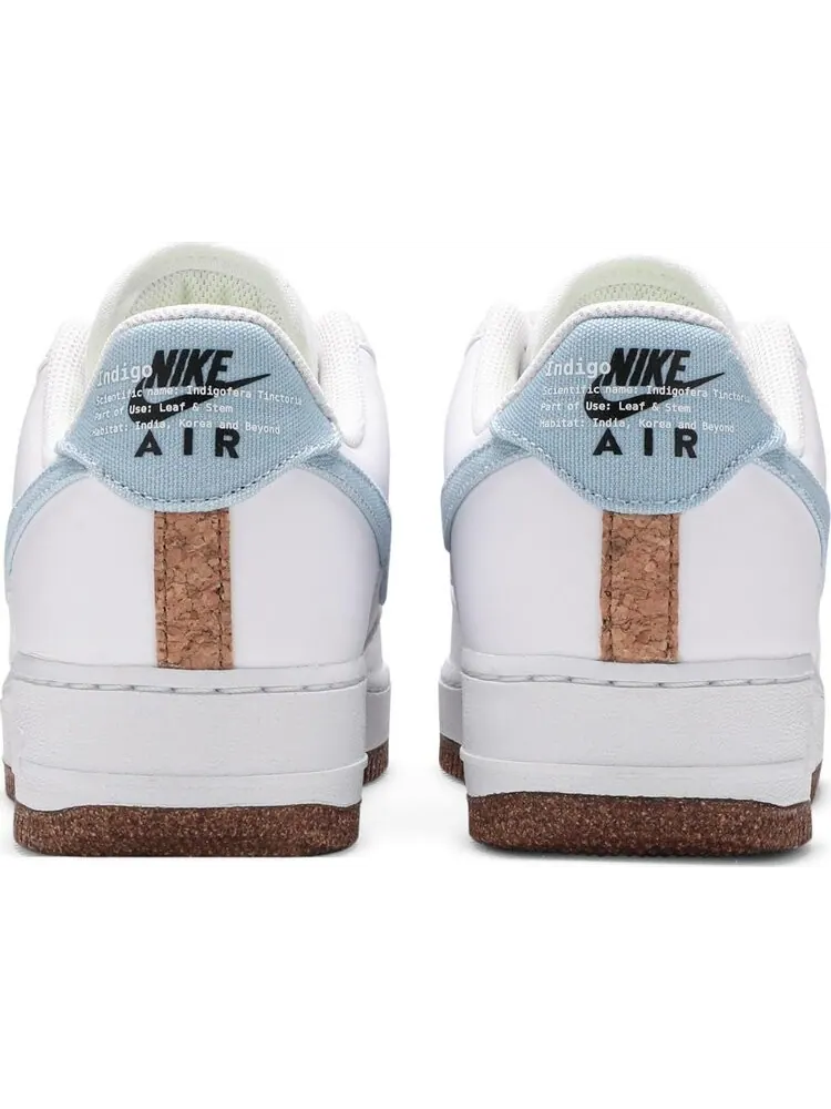 Кроссовки Nike Air Force 1 '07 LV8 'Indigo' — изображение 6 из 8, белый