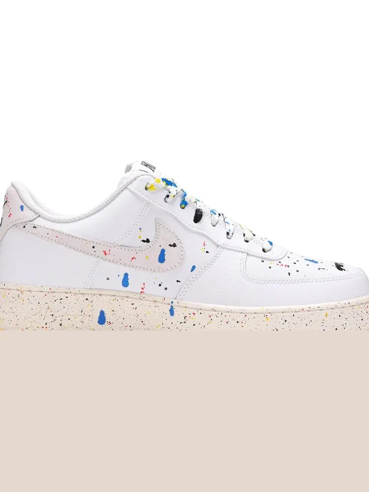 Кроссовки Nike Air Force 1 '07 LV8 'Paint Splatter' — изображение 2 из 8, белый