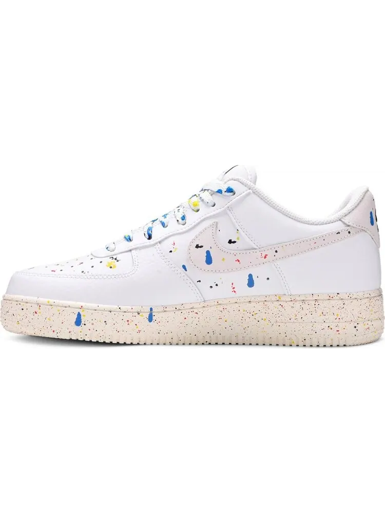 Кроссовки Nike Air Force 1 '07 LV8 'Paint Splatter' — изображение 3 из 8, белый