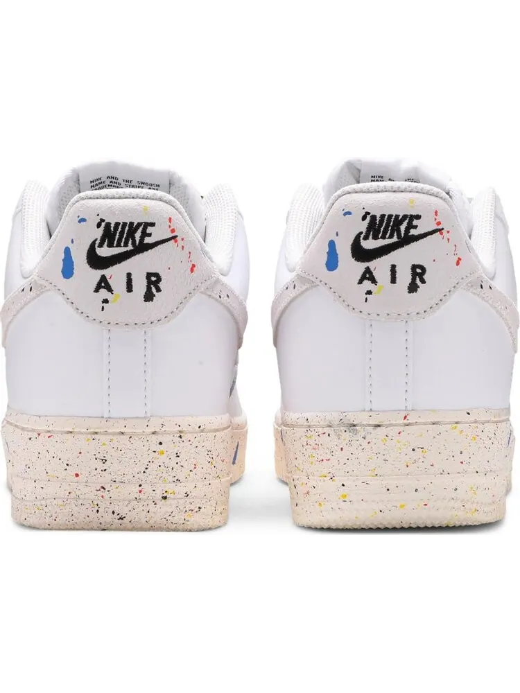Кроссовки Nike Air Force 1 '07 LV8 'Paint Splatter' — изображение 6 из 8, белый