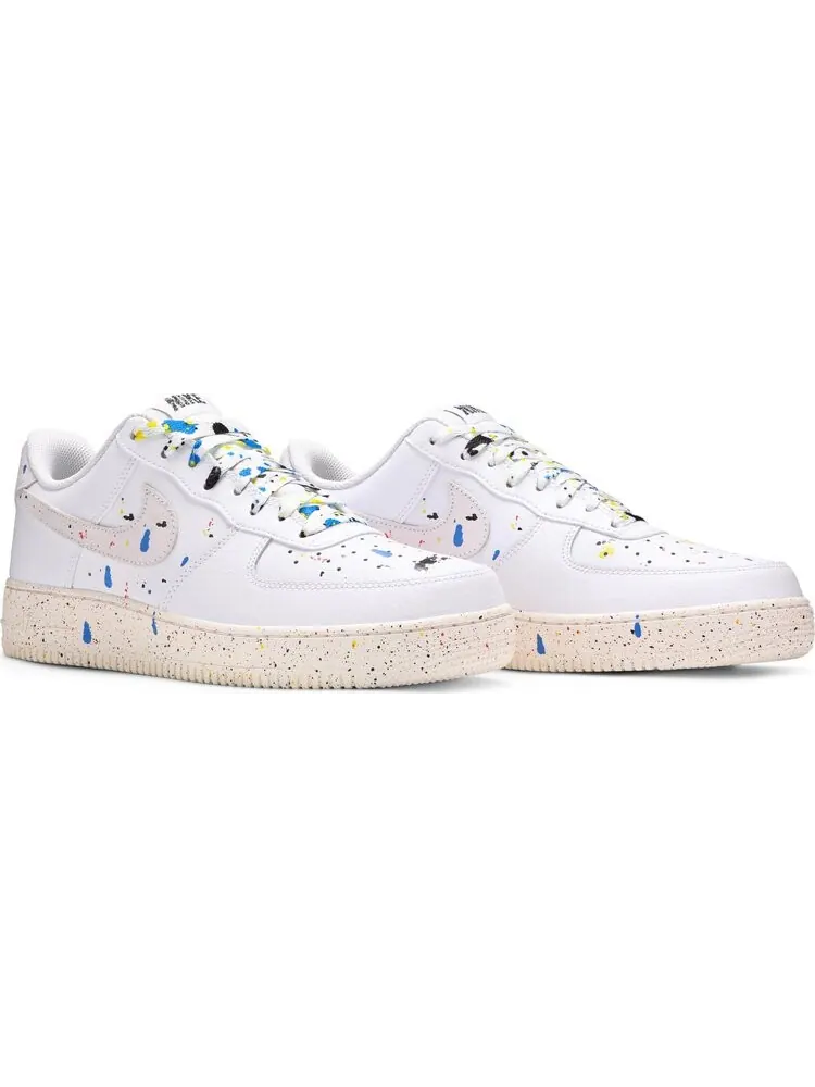 Кроссовки Nike Air Force 1 '07 LV8 'Paint Splatter' — изображение 8 из 8, белый