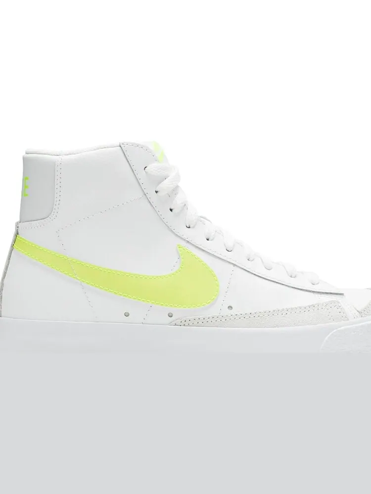 Кроссовки Nike Wmns Blazer Mid 77 'Lemon Venom' — изображение 2 из 8, белый