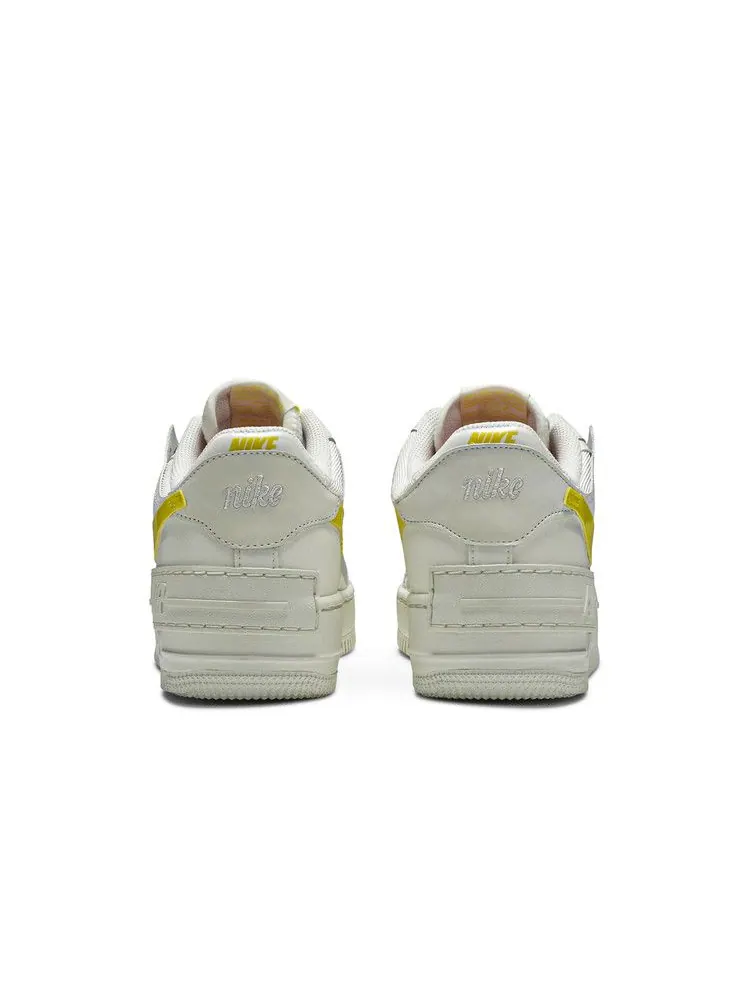 Кроссовки Nike Wmns Air Force 1 Shadow 'Sail Opti Yellow' — изображение 7 из 9, розовый/желтый