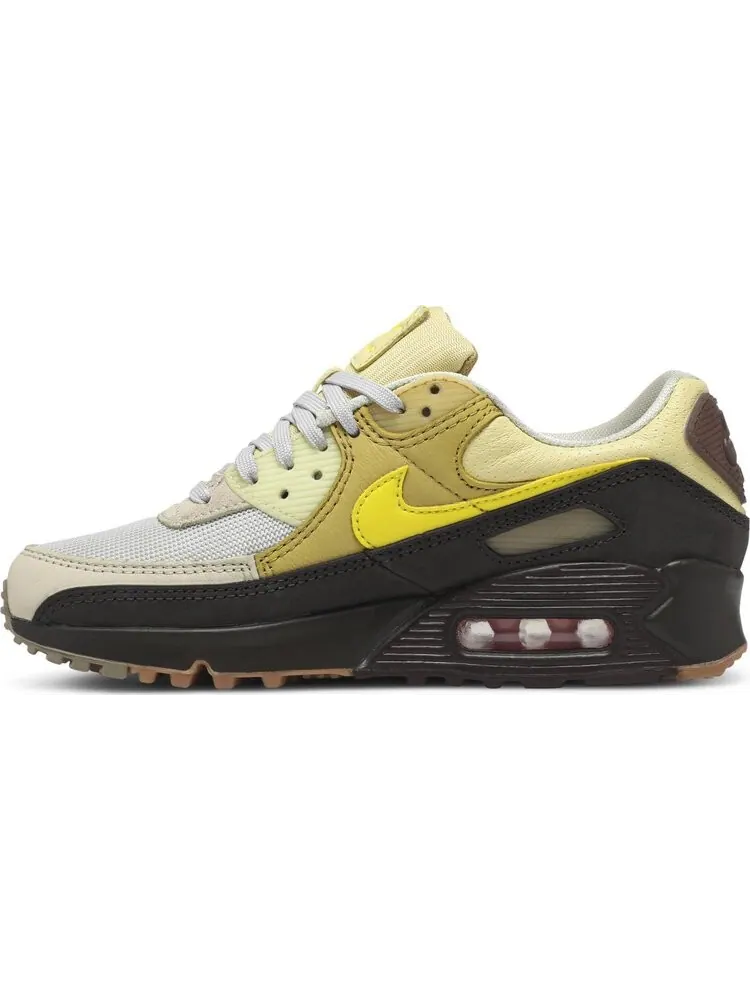 Кроссовки Nike Wmns Air Max 90 'Cuban Link' — изображение 3 из 8, коричневый