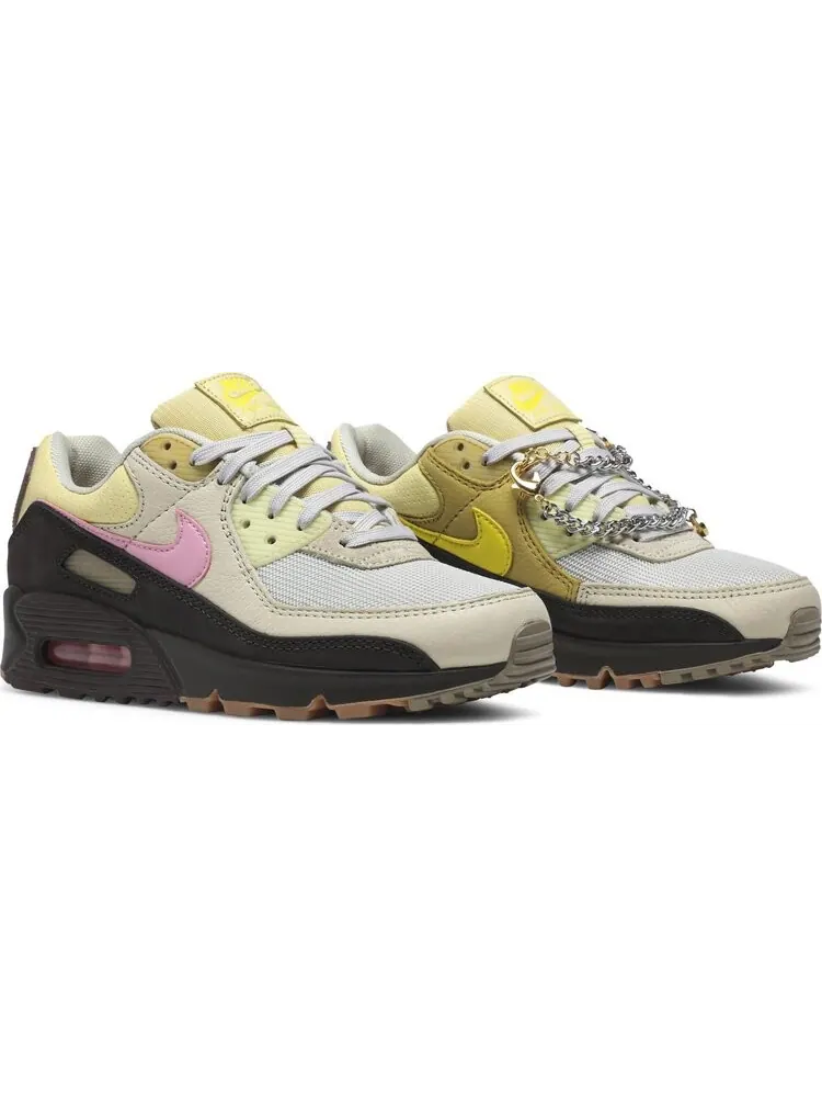 Кроссовки Nike Wmns Air Max 90 'Cuban Link' — изображение 8 из 8, коричневый