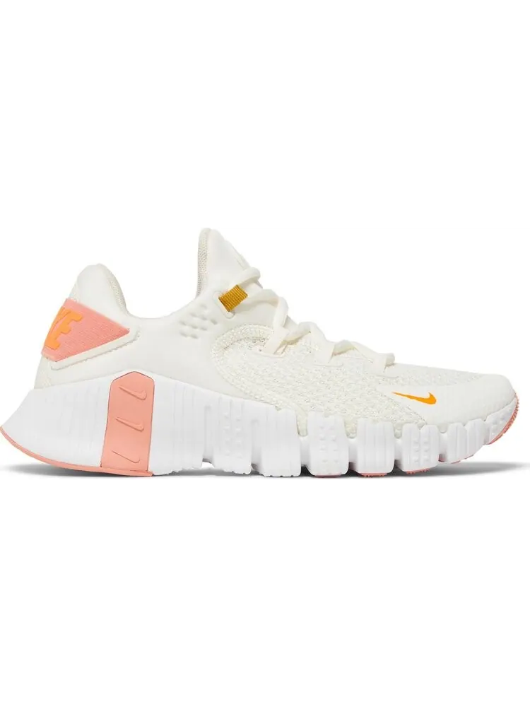 Кроссовки Nike Wmns Free Metcon 4 'Sail Total Orange' — изображение 1 из 8, бежевый