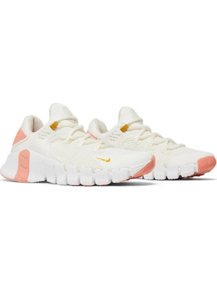 Кроссовки Nike Wmns Free Metcon 4 'Sail Total Orange' — изображение 8 из 8, бежевый