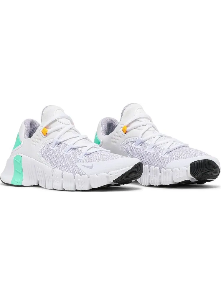 Кроссовки Nike Wmns Free Metcon 4 'White Green Glow' — изображение 8 из 8, белый