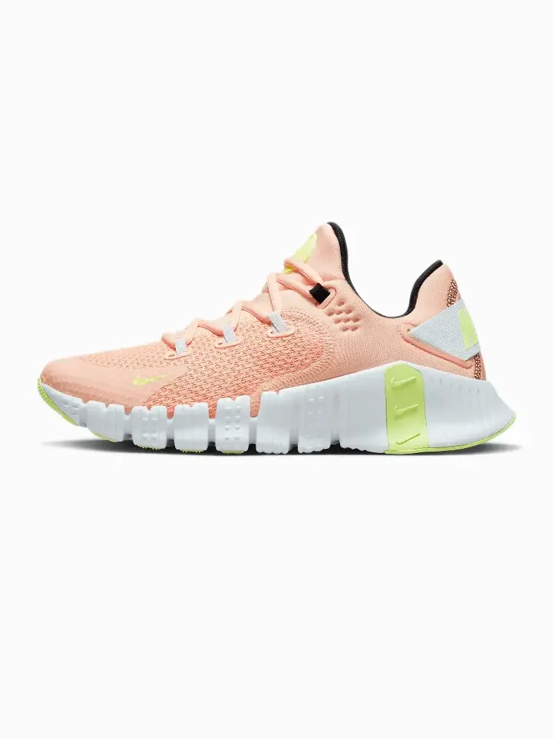 Кроссовки Nike Free Metcon 4 — изображение 1 из 7, светло-коралловый/белый