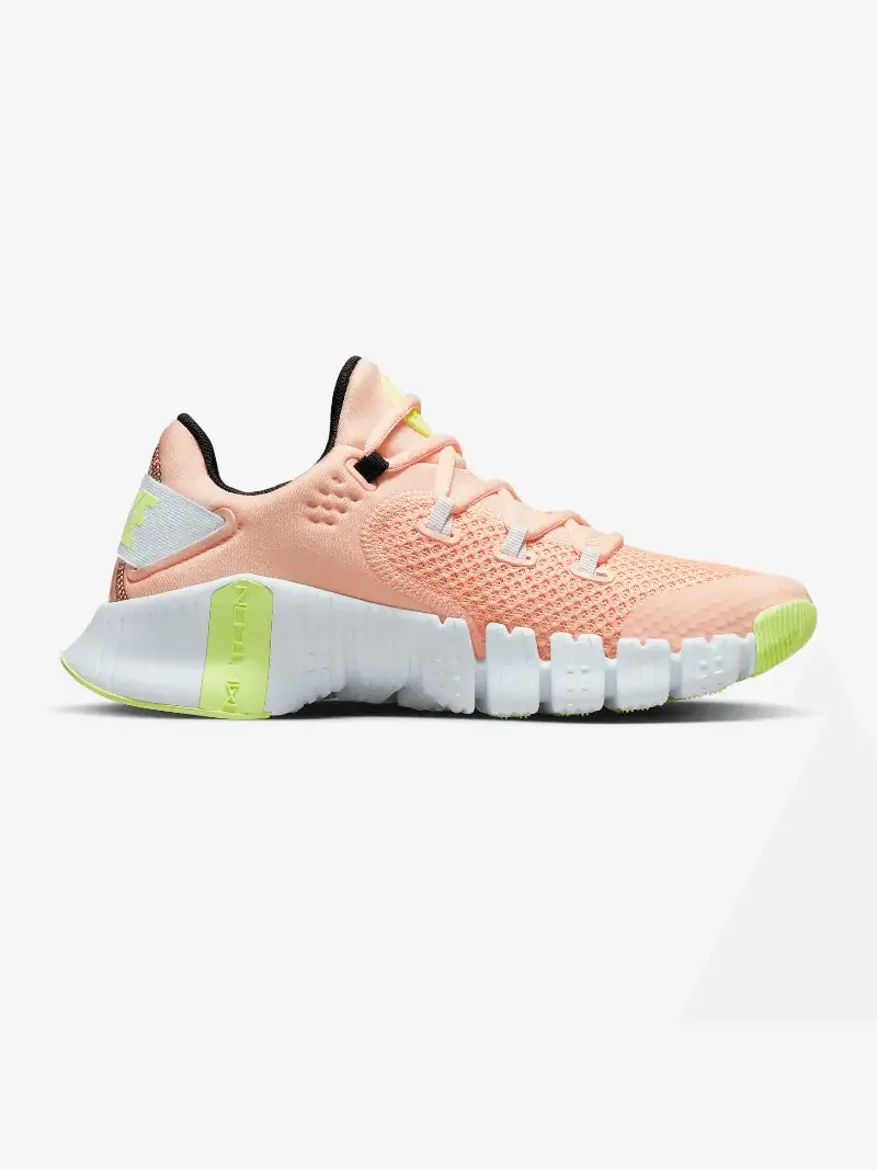 Кроссовки Nike Free Metcon 4 — изображение 3 из 7, светло-коралловый/белый