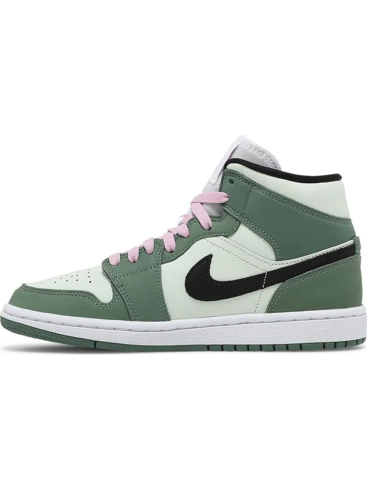 Кроссовки Wmns Air Jordan 1 Mid SE Dutch Green — изображение 3 из 8, зеленый