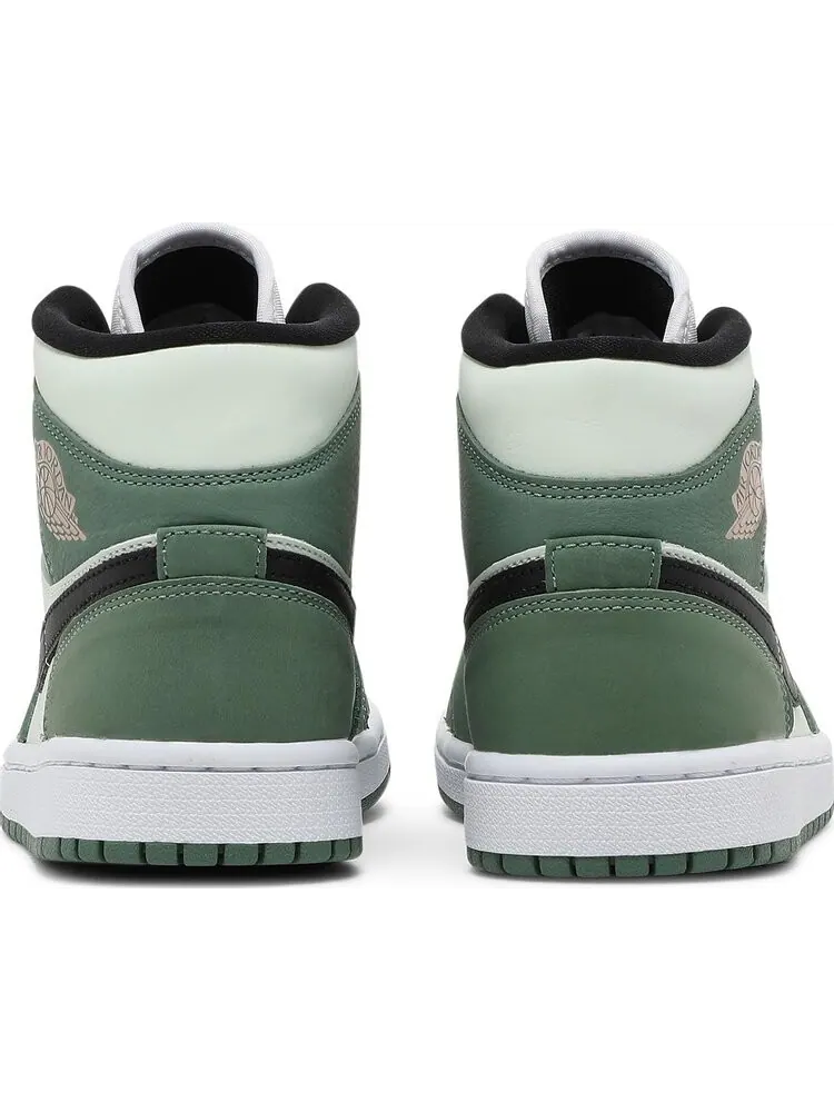 Кроссовки Wmns Air Jordan 1 Mid SE Dutch Green — изображение 6 из 8, зеленый