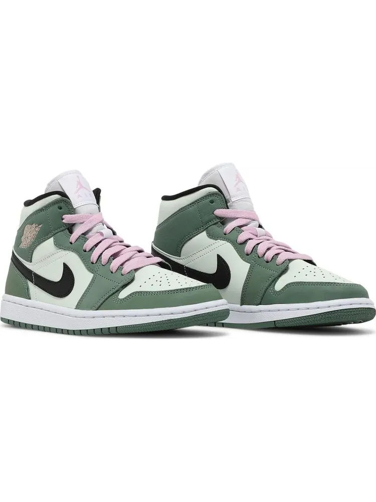 Кроссовки Wmns Air Jordan 1 Mid SE Dutch Green — изображение 8 из 8, зеленый