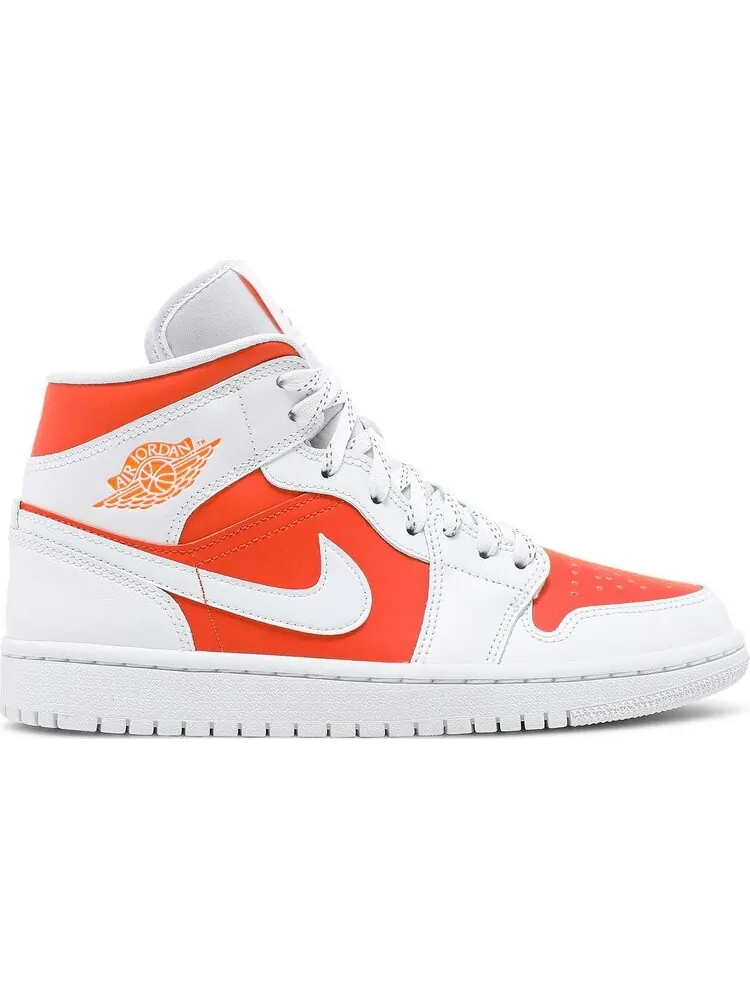 Кроссовки Wmns Air Jordan 1 Mid SE Bright Citrus — изображение 1 из 8, оранжевый