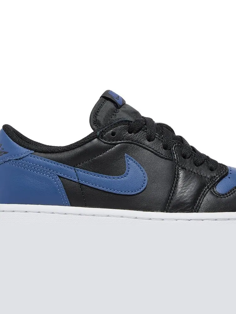 Кроссовки Wmns Air Jordan 1 Retro Low OG Mystic Navy — изображение 2 из 8, черный
