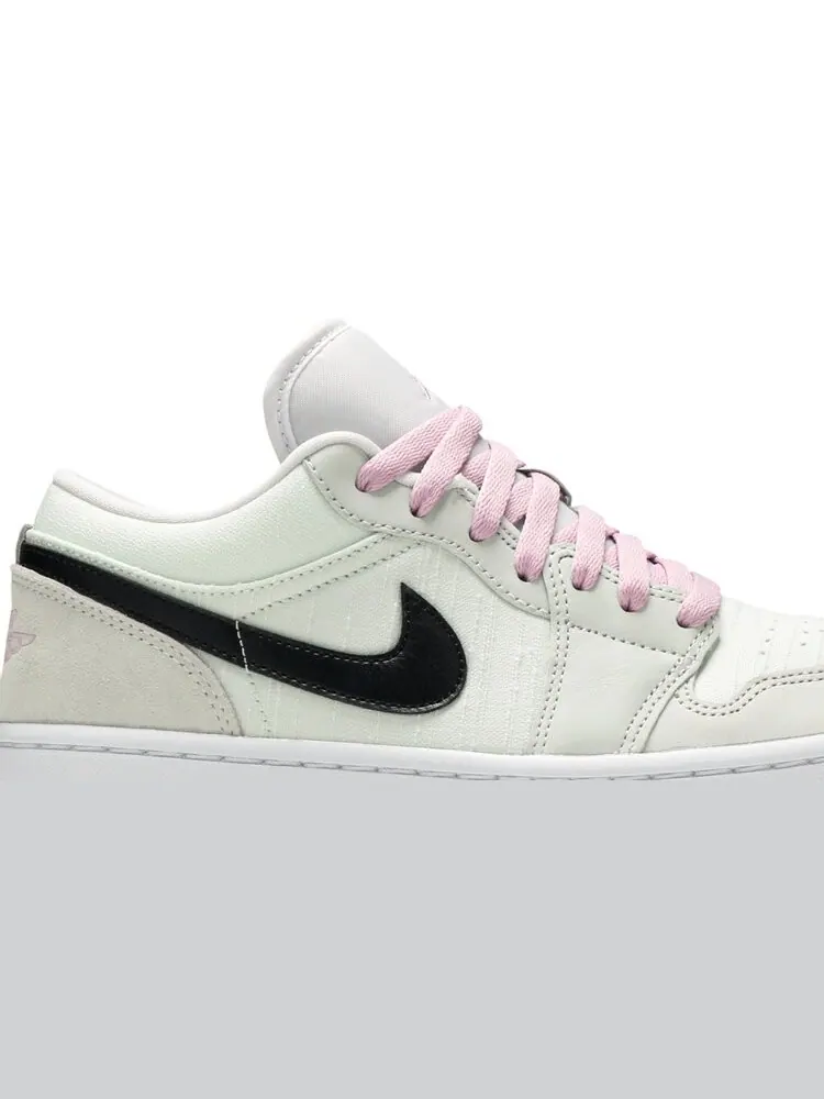 Кроссовки Wmns Air Jordan 1 Low SE Barely Green — изображение 2 из 8, зеленый