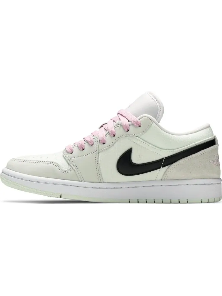 Кроссовки Wmns Air Jordan 1 Low SE Barely Green — изображение 3 из 8, зеленый