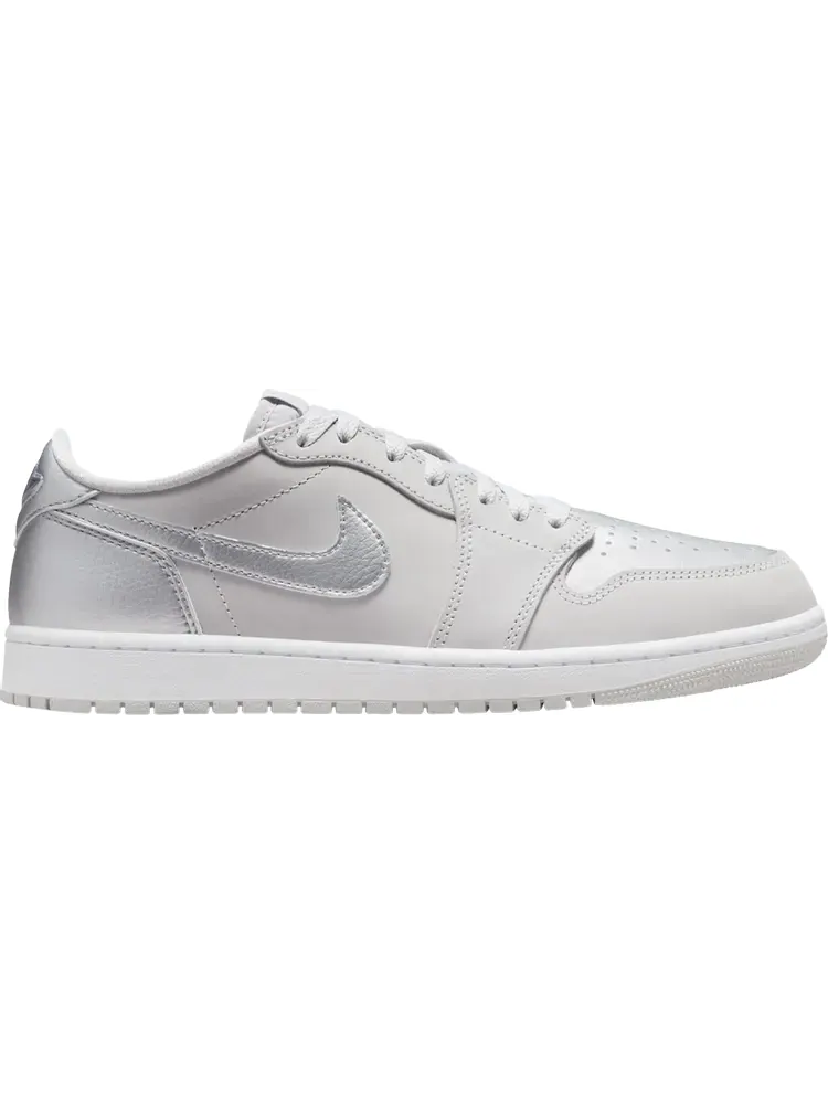 Кроссовки Air Jordan 1 Retro Low OG 'Metallic Silver' — изображение 1 из 1, серый