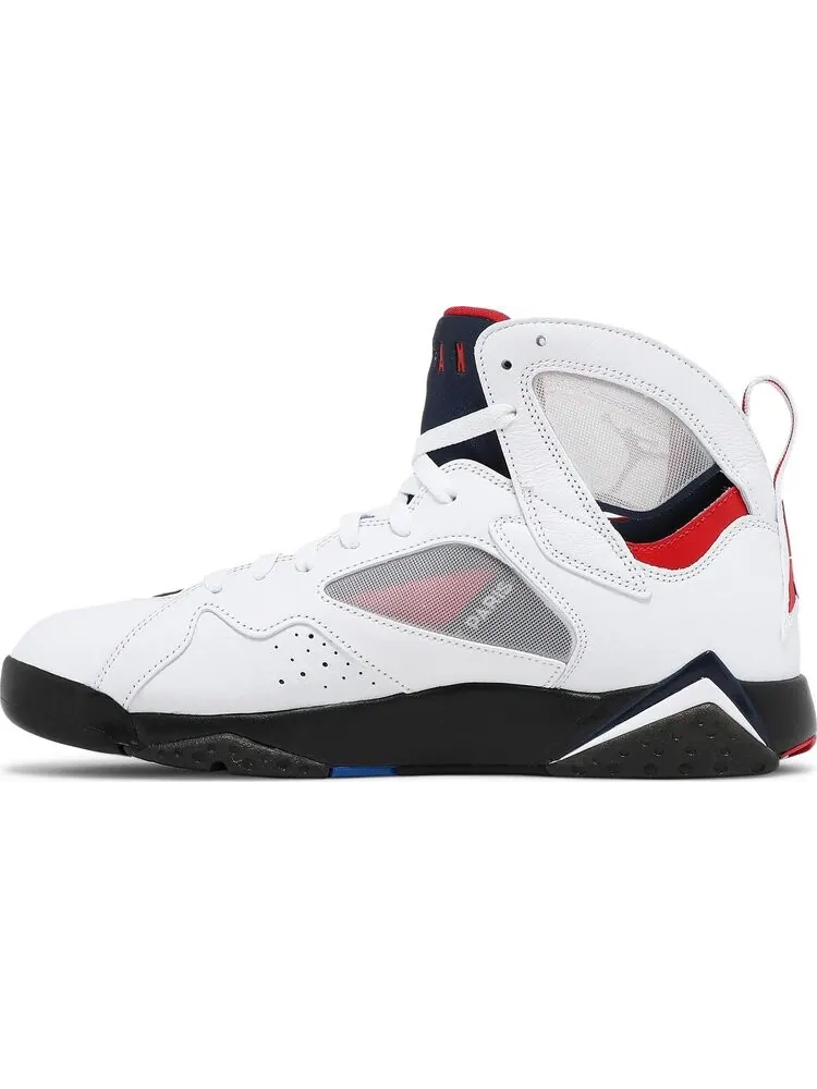 Кроссовки Paris Saint-Germain x Air Jordan 7 Retro Paname — изображение 3 из 10, белый