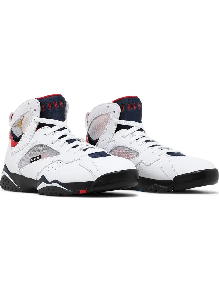 Кроссовки Paris Saint-Germain x Air Jordan 7 Retro Paname — изображение 8 из 10, белый