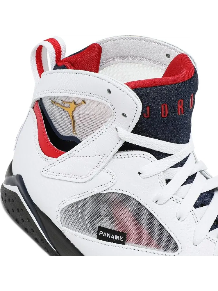 Кроссовки Paris Saint-Germain x Air Jordan 7 Retro Paname — изображение 9 из 10, белый