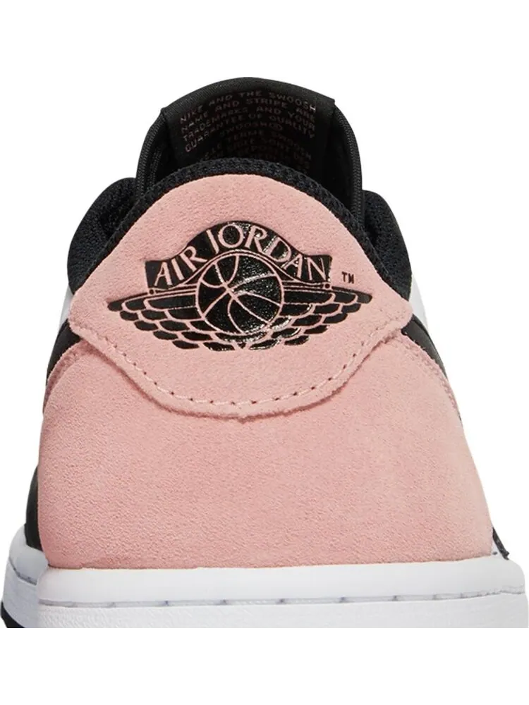 Кроссовки Air Jordan 1 Retro Low OG Bleached Coral — изображение 7 из 10, розовый