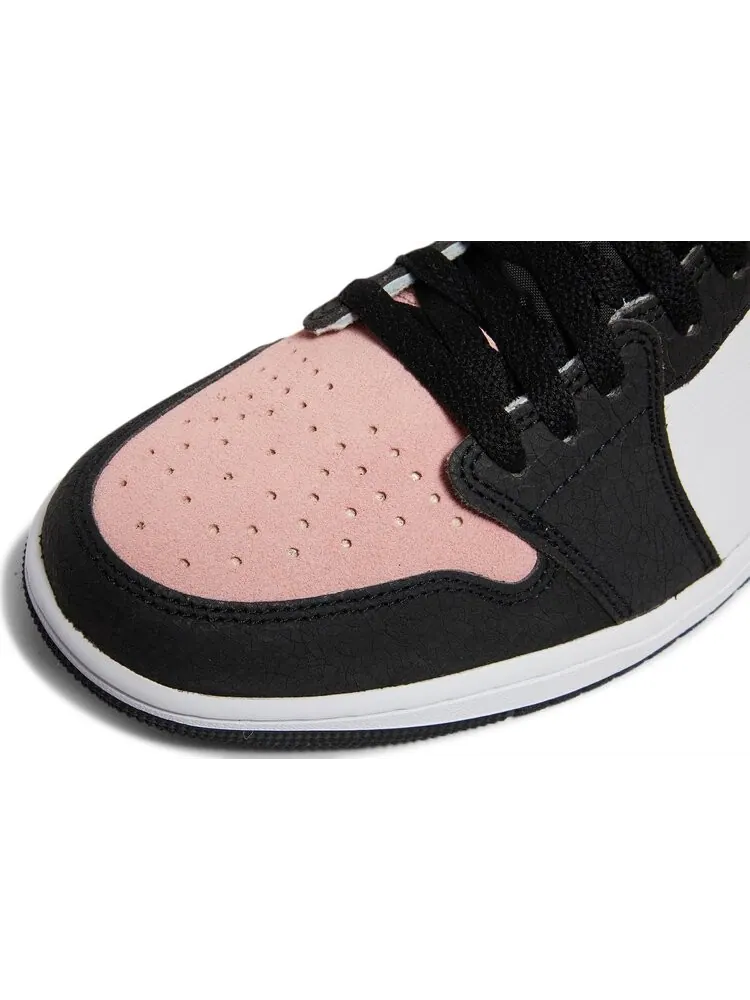 Кроссовки Air Jordan 1 Retro Low OG Bleached Coral — изображение 9 из 10, розовый