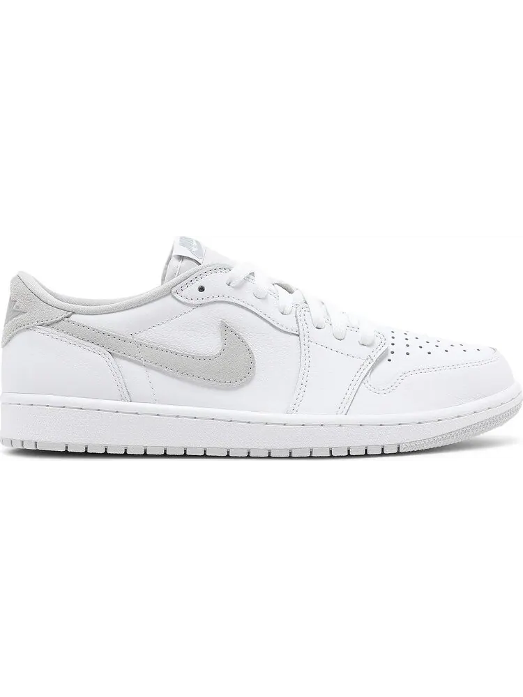 Кроссовки Air Jordan 1 Retro Low OG Neutral Grey 2021 — изображение 1 из 10, серый