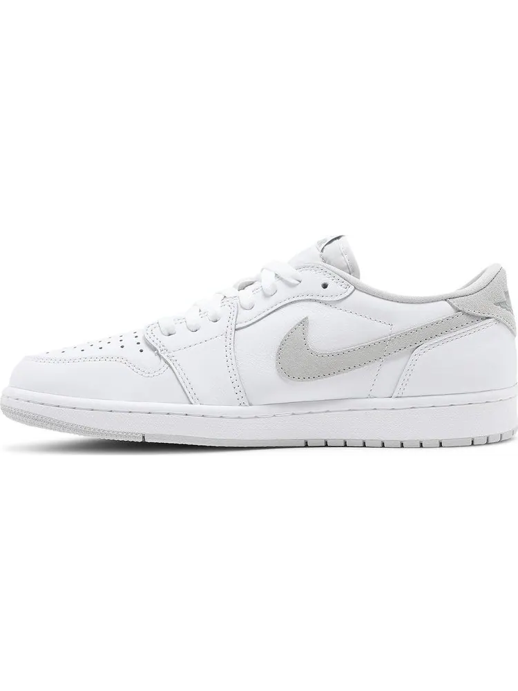 Кроссовки Air Jordan 1 Retro Low OG Neutral Grey 2021 — изображение 3 из 10, серый