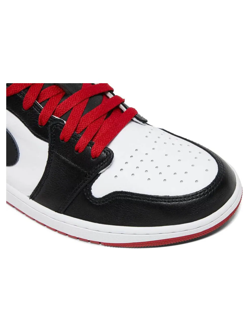 Кроссовки Nike Air Jordan 1 Retro Low OG Black Toe — изображение 6 из 10, белый/красный/черный