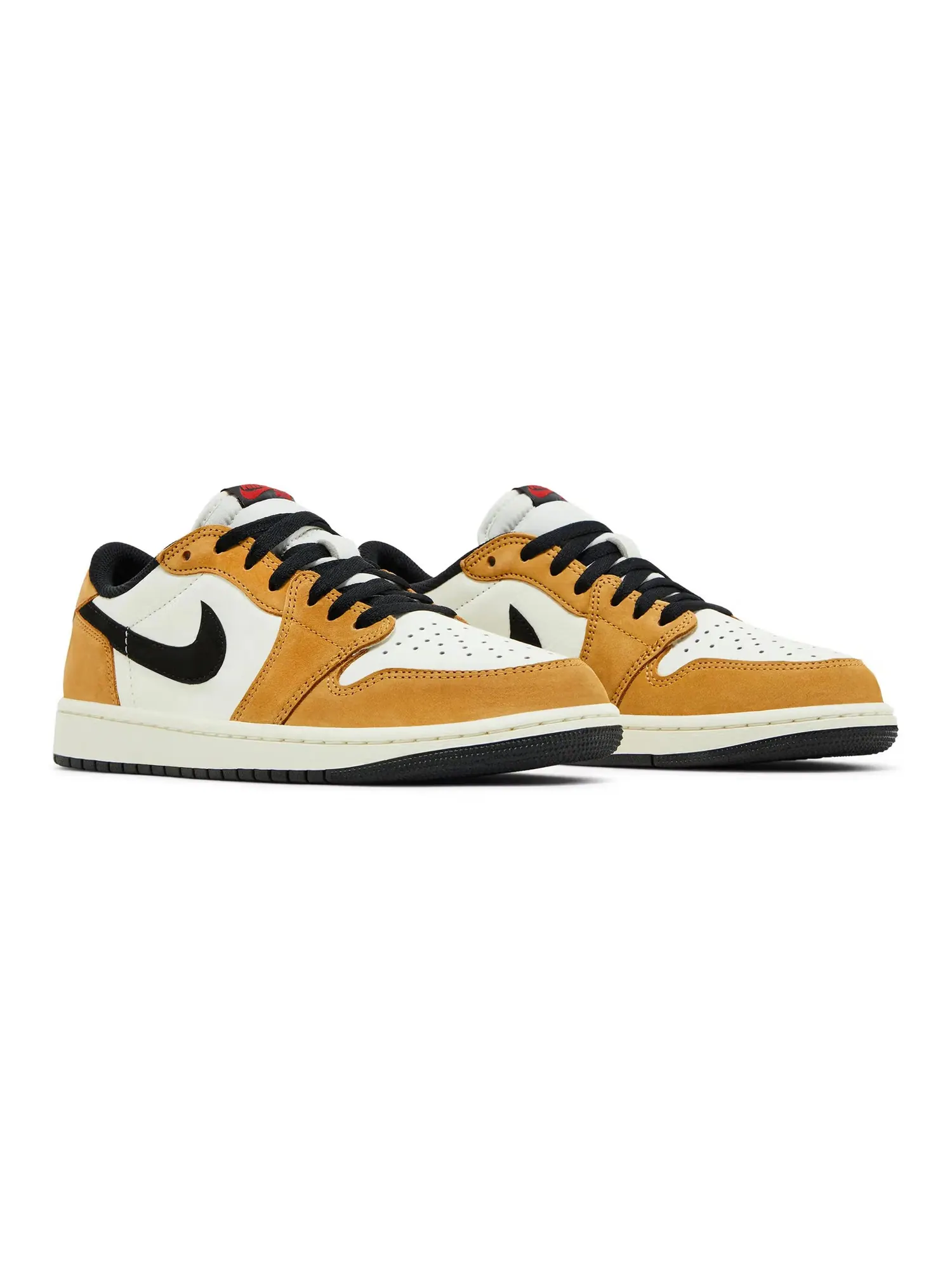 Кроссовки Nike Air Jordan 1 Retro Low OG 'Rookie of the Year' — изображение 2 из 6, коричневый/белый