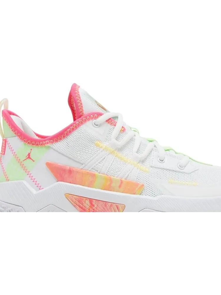 Кроссовки Jordan One Take 2 GS Summertime Fresh — изображение 2 из 8, белый