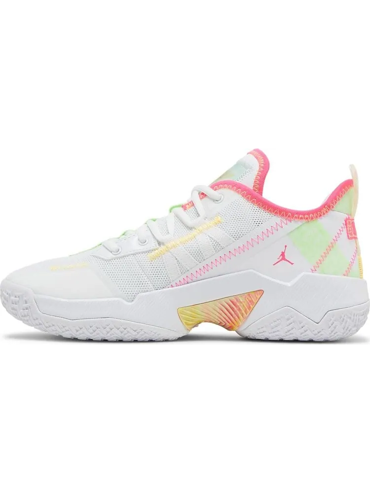 Кроссовки Jordan One Take 2 GS Summertime Fresh — изображение 3 из 8, белый