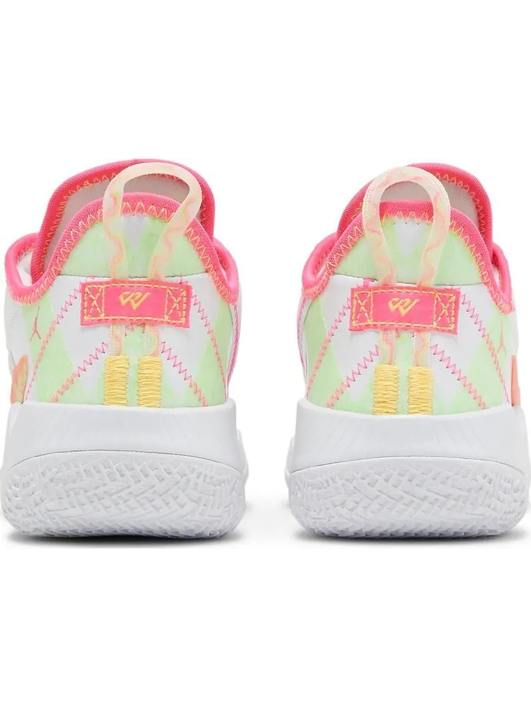 Кроссовки Jordan One Take 2 GS Summertime Fresh — изображение 6 из 8, белый