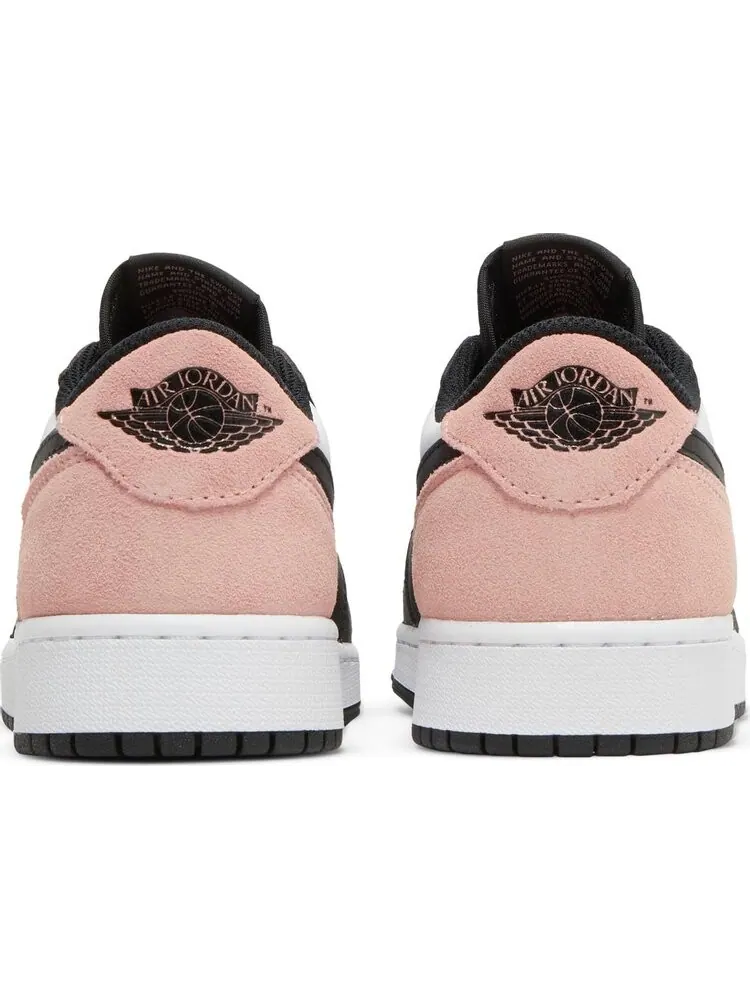 Кроссовки Air Jordan 1 Retro Low OG GS Bleached Coral — изображение 6 из 8, розовый