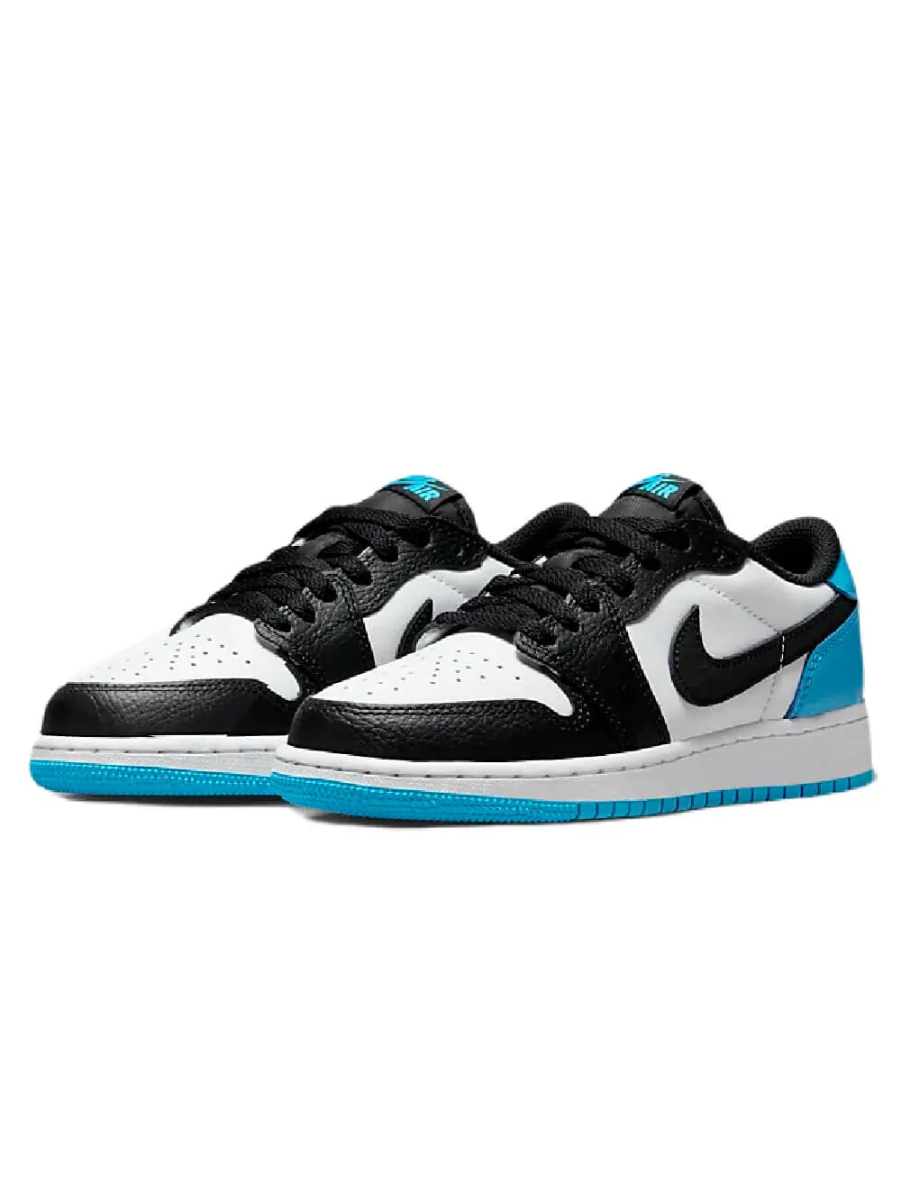 Кроссовки Nike Air Jordan 1 Low OG — изображение 2 из 9, белый синий