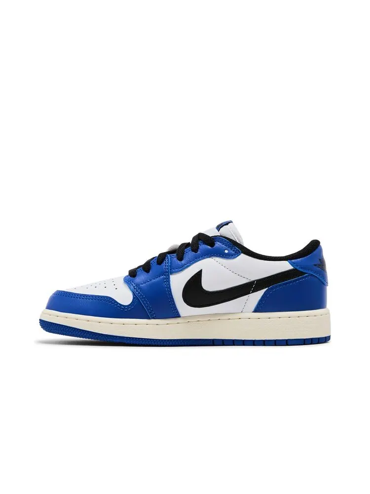 Кроссовки Air Jordan 1 Retro Low OG GS Game Royal — изображение 3 из 6, гейм роял