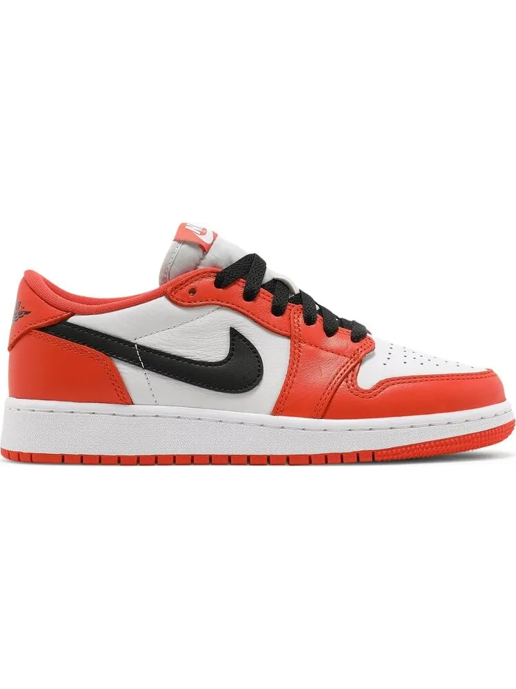 Кроссовки Air Jordan 1 Low OG GS Starfish — изображение 1 из 8, оранжевый