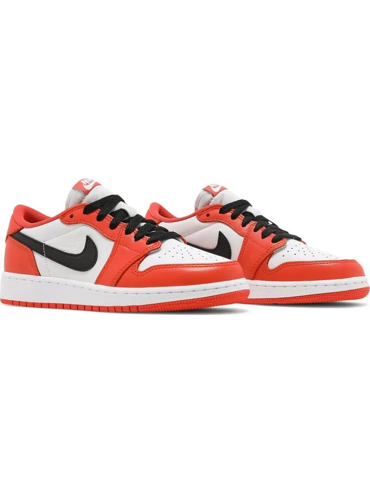 Кроссовки Air Jordan 1 Low OG GS Starfish — изображение 8 из 8, оранжевый
