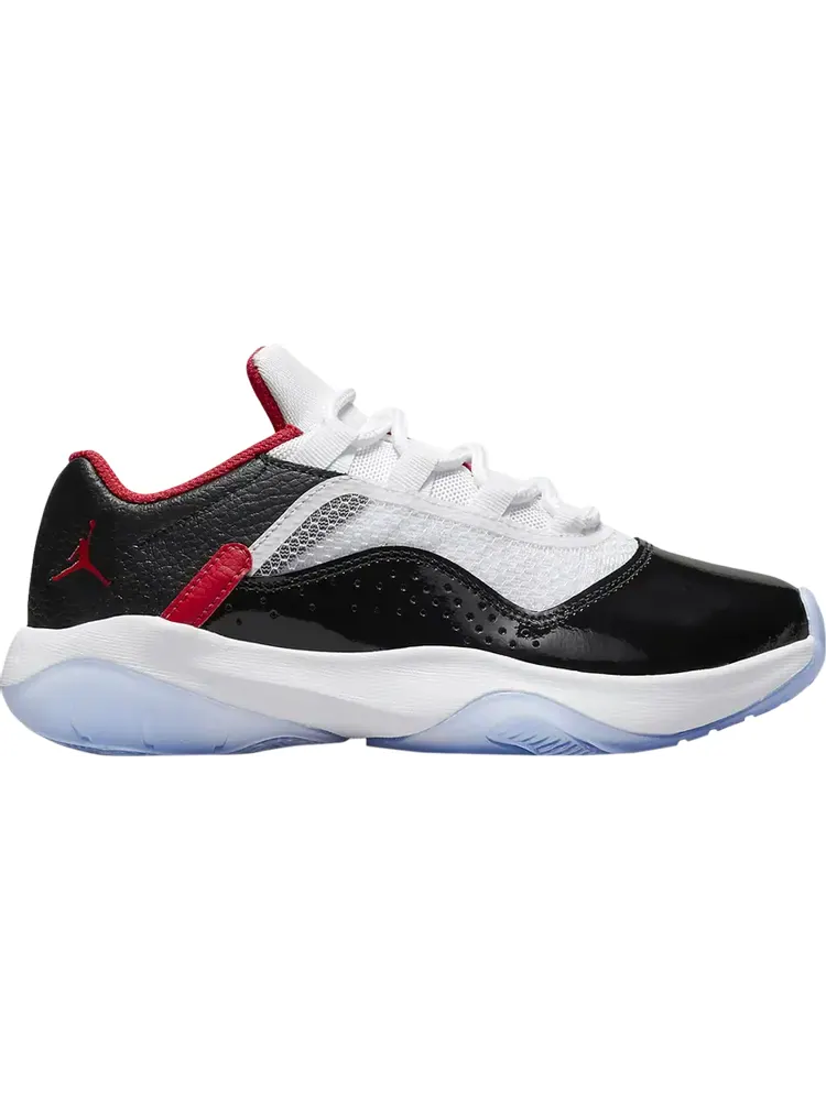 Кроссовки Air Jordan 11 CMFT Low GS White Black University Red — изображение 1 из 1, черный