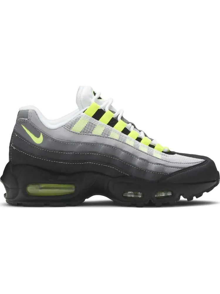 Кроссовки Nike Air Max 95 OG GS 'Neon' 2020 — изображение 1 из 8, серый