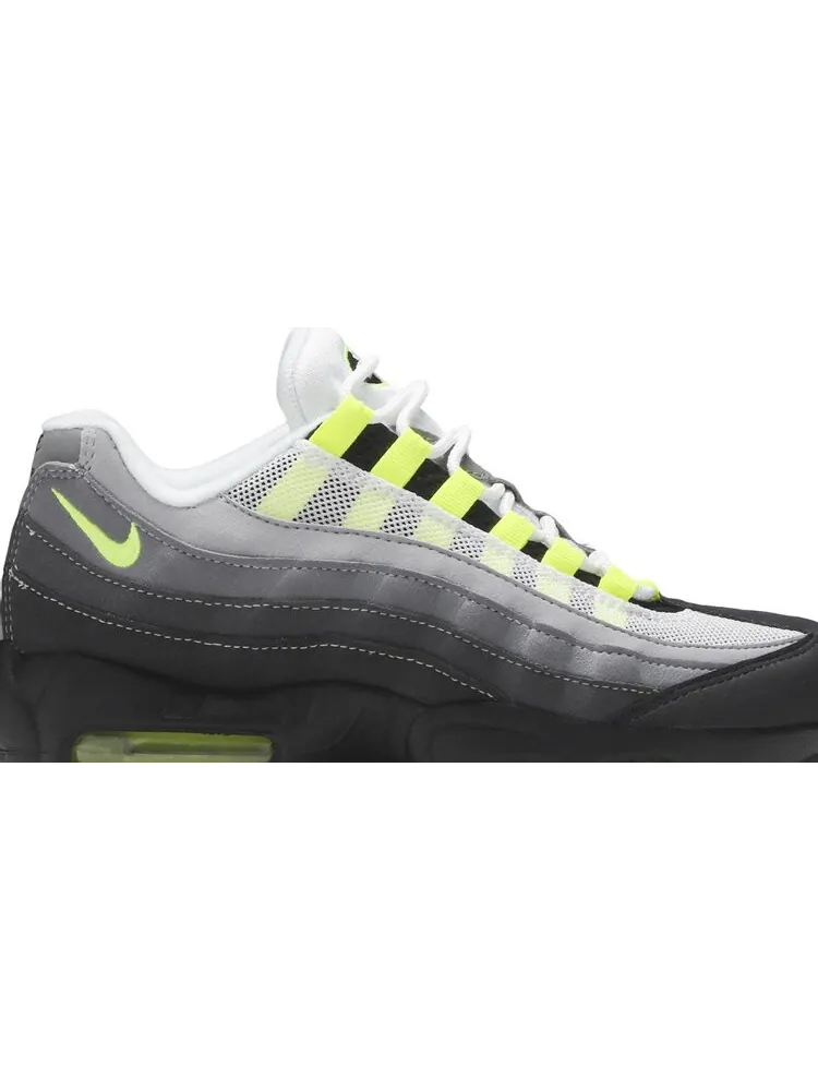 Кроссовки Nike Air Max 95 OG GS 'Neon' 2020 — изображение 2 из 8, серый