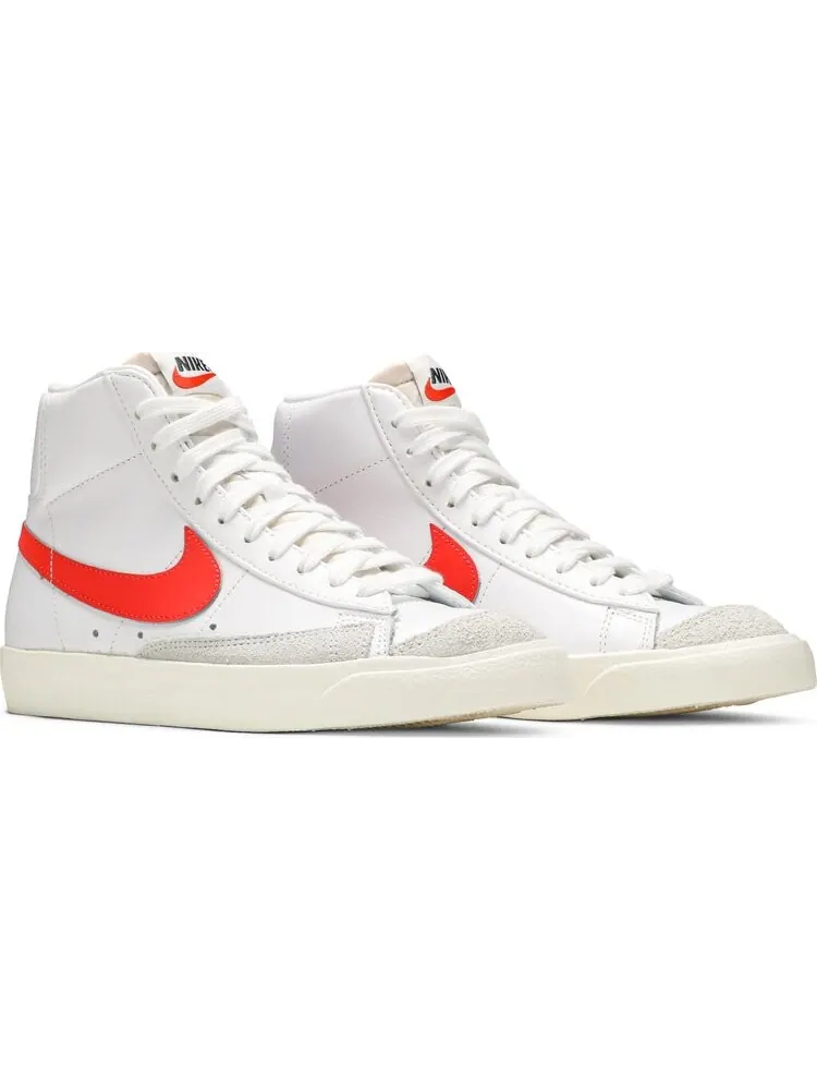 Кроссовки Nike Blazer Mid '77 Vintage 'Habanero Red' — изображение 8 из 8, красный